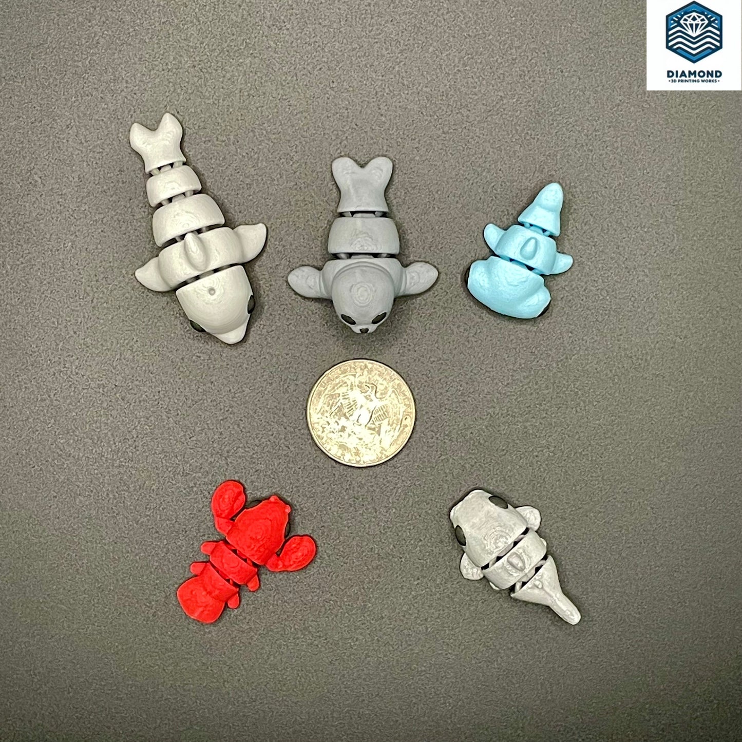 Mini Wigglers - Series 1 - Aquatic Friends