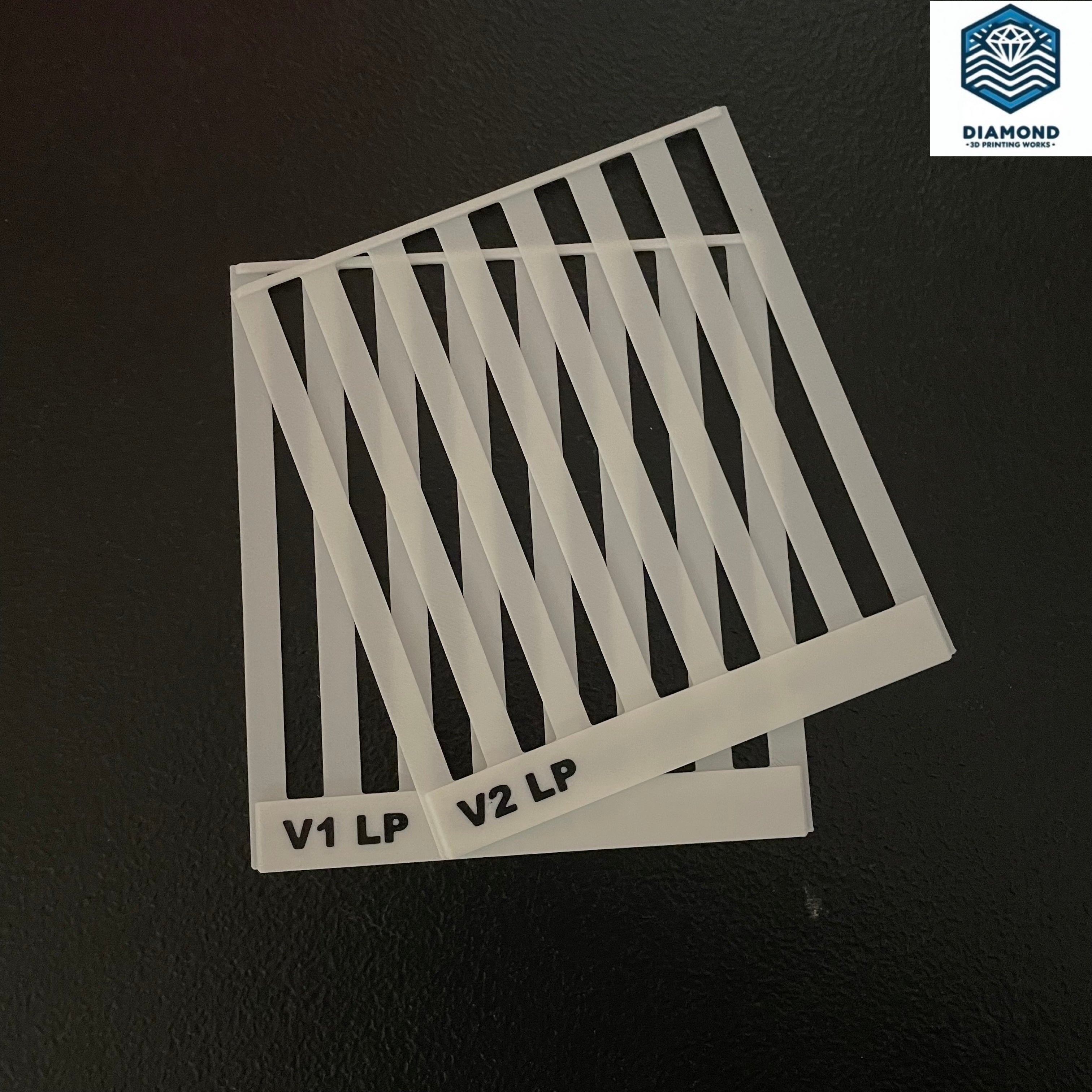 Square Ruler (Low Profile) - 2 Pack – Diamond 3D Printing Works