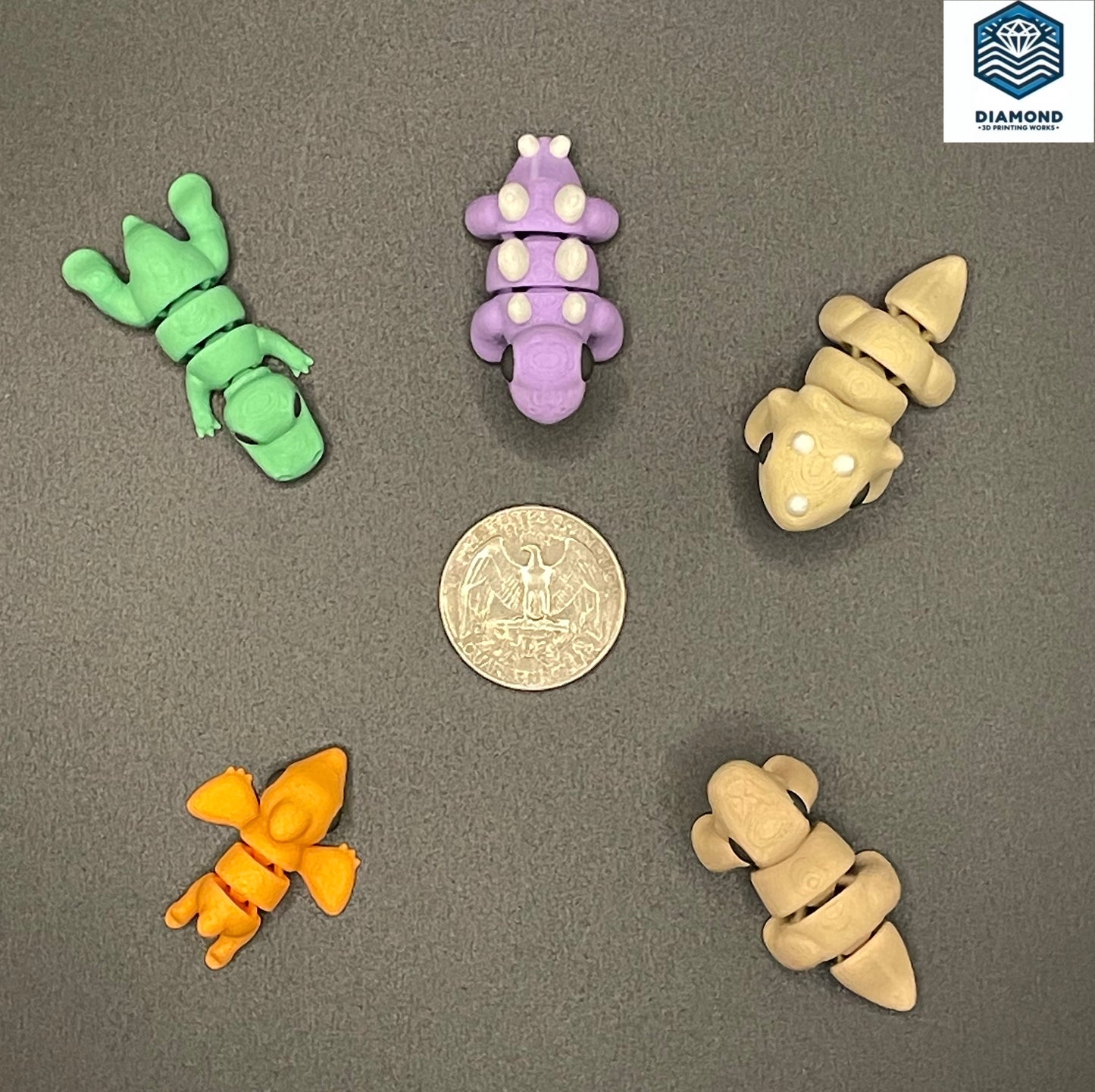 Mini Wigglers - Series 2 - Dinosaurs
