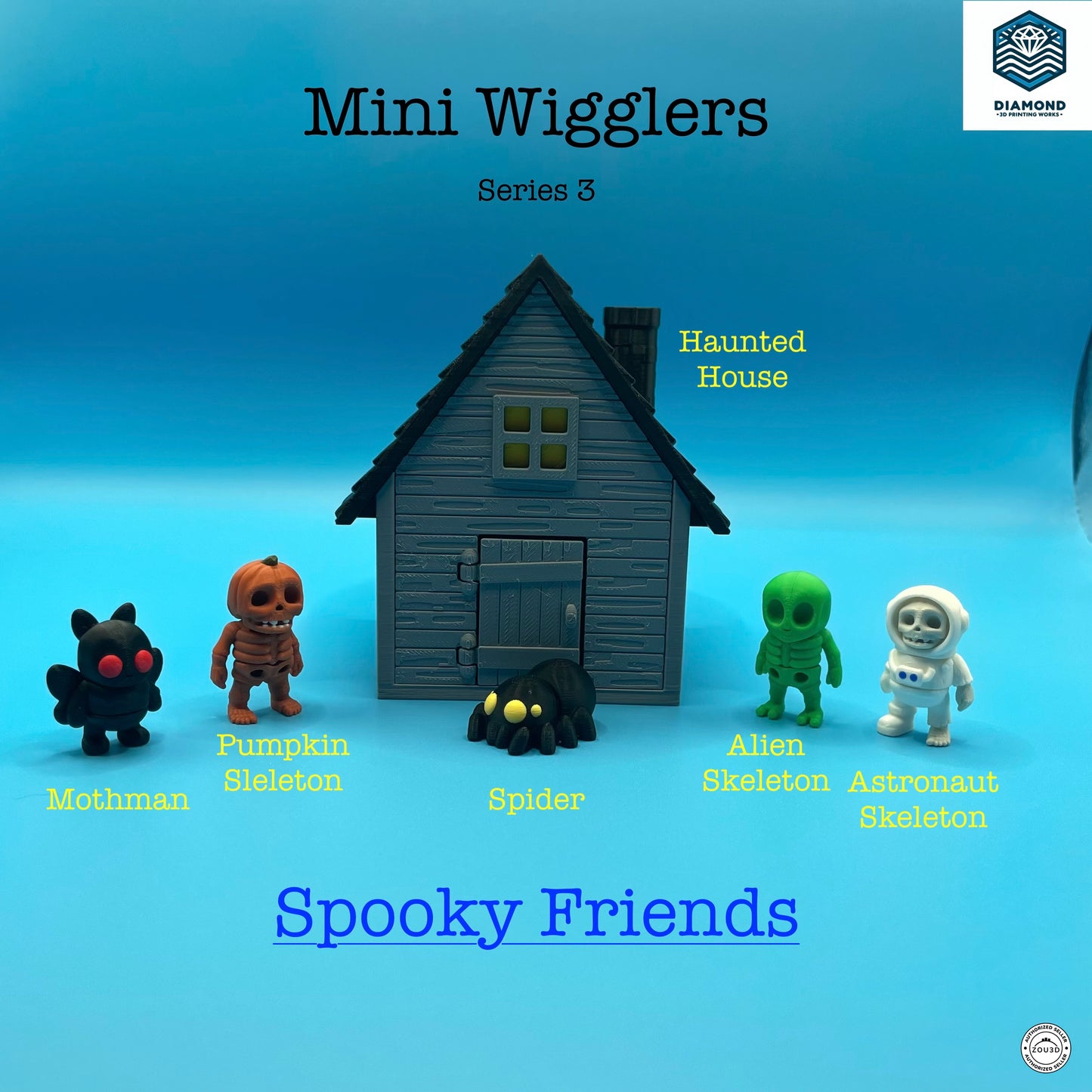 Mini Wigglers - Series 3 - Spooky Friends
