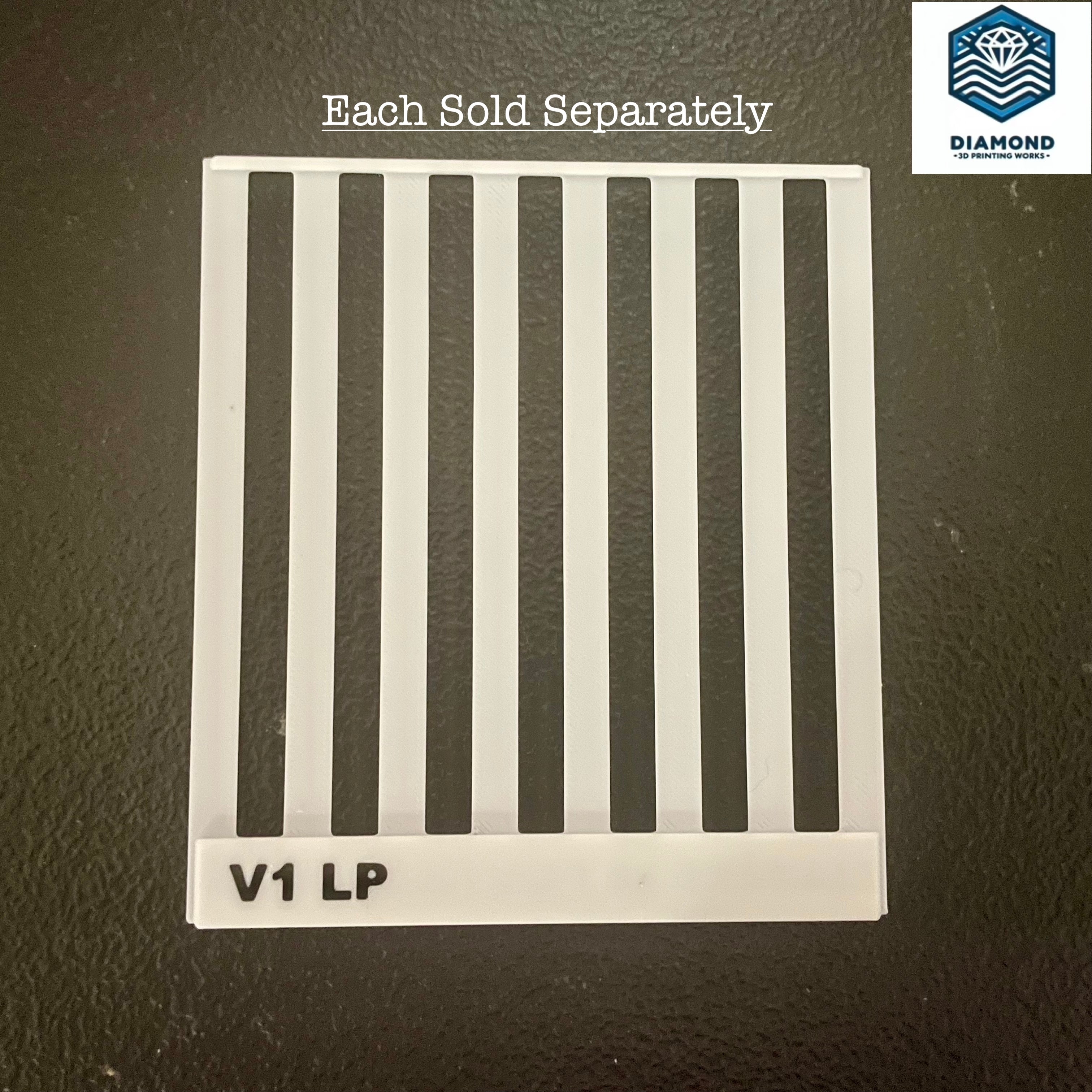 Square Ruler (Low Profile) - Individual – Diamond 3D Printing Works