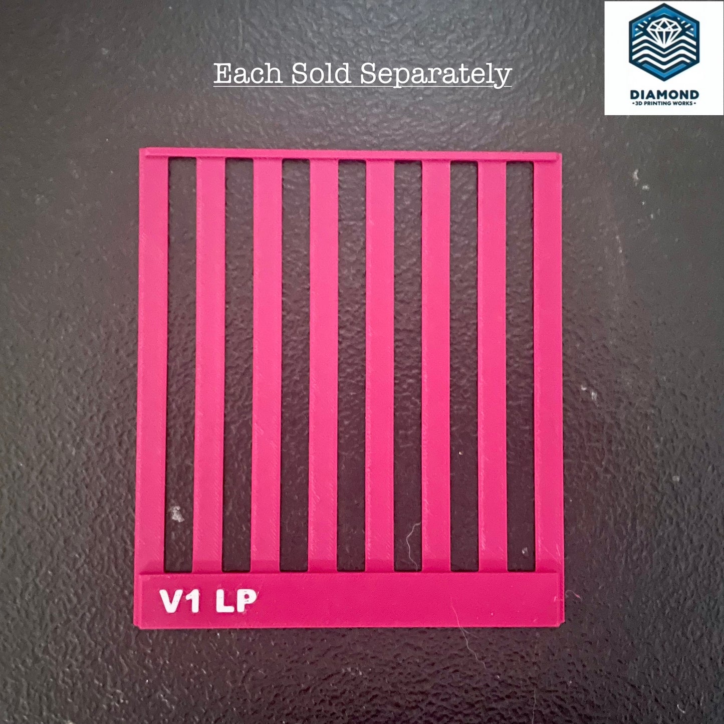 Square Ruler (Low Profile) - Individual - Custom Color