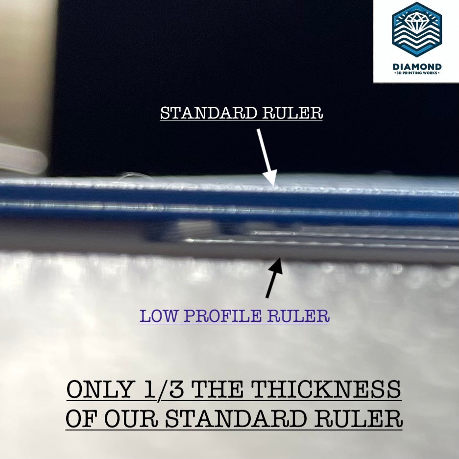Square Ruler (Low Profile) - 2 Pack
