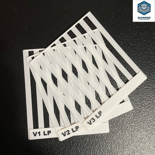 Square Ruler (Low Profile) - 3 Pack